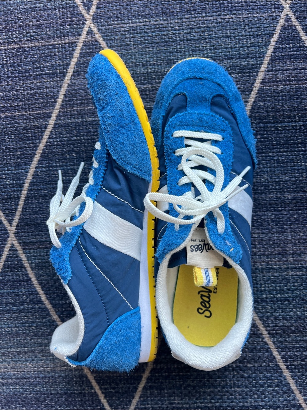 Seavees parsons track shoe women’s 10, EU 41.5 varsity blue